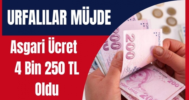 Erdoğan, yeni asgari ücreti açıkladı