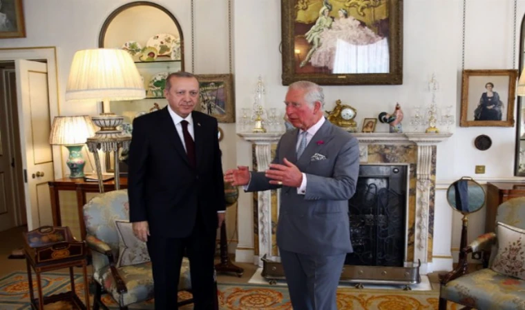Cumhurbaşkanı Erdoğan, 3. Charles ile görüştü