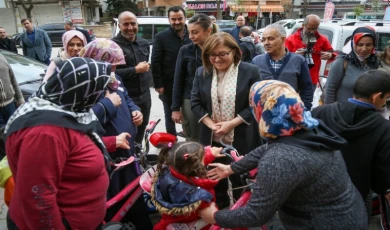 Gaziantep’te Başkan Şahin’den mahalle ziyaretleri